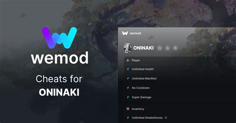 ONINAKI Cheats & Trainers for PC .